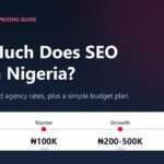 SEO cost in Nigeria 2026 pricing guide with naira price ranges