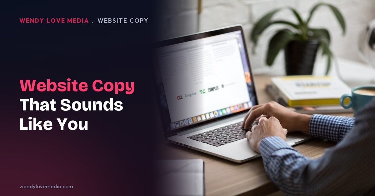 How to write website copy that sounds like your business and not a template